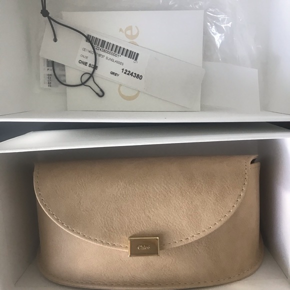 Chloe Carlina round metal sunglasses - Picture 3 of 10